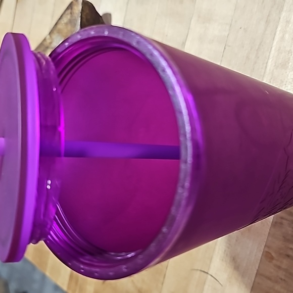 Purple soft touch starbucks tumbler - Picture 8 of 8